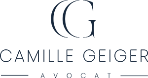 Logo camille geiger avocat spécialisé en droit équin